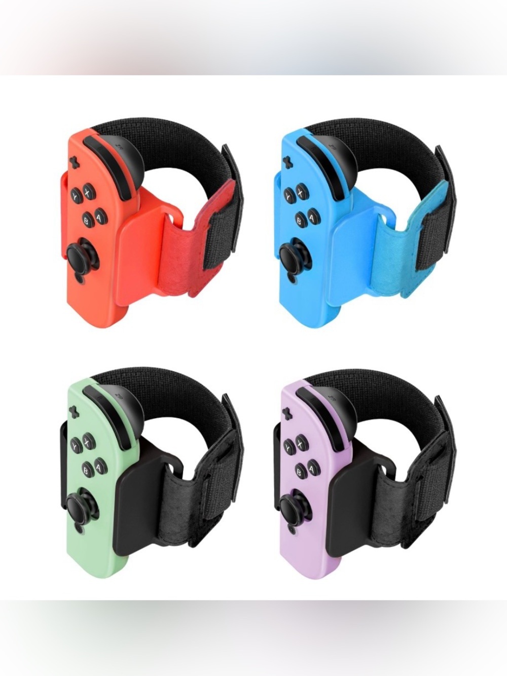 Wristbands Accessory Pack for NINTENDO SWITCH (4-Pack)